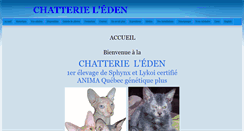 Desktop Screenshot of chatterieeden.com